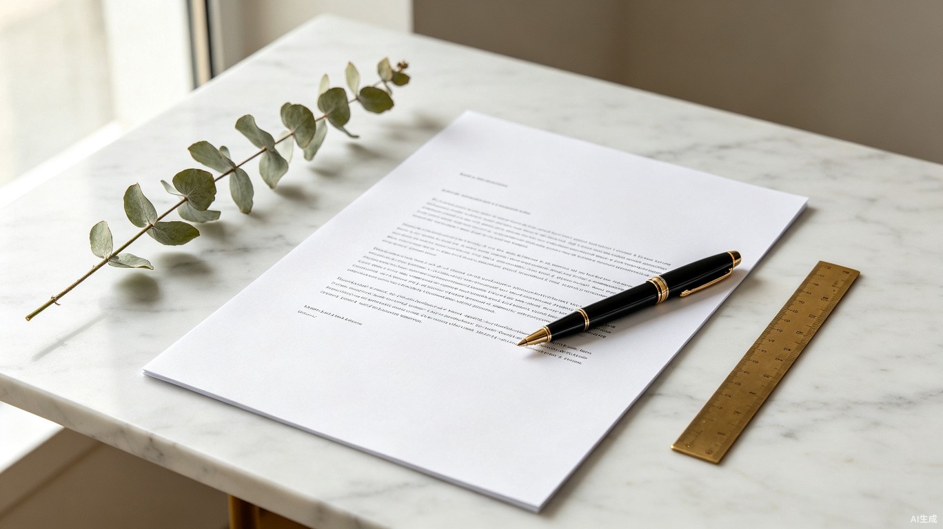 Legal contract documents with a fountain pen representing terms of service